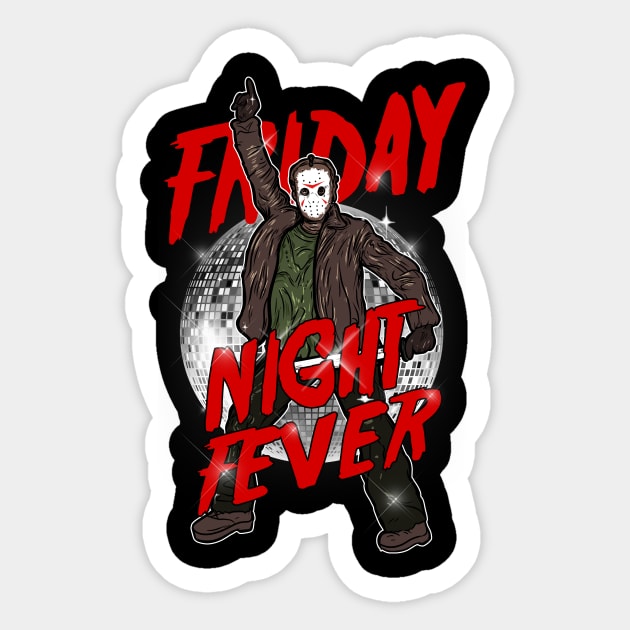 Friday Night Fever Sticker by absolemstudio